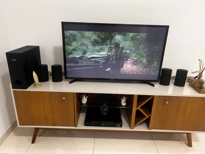 Home Theater Philips 5.1 canais