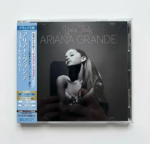 cd ariana grande - yours truly (importado - japão c/bonus tracks)