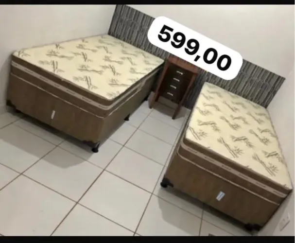 Cama solteiro completo