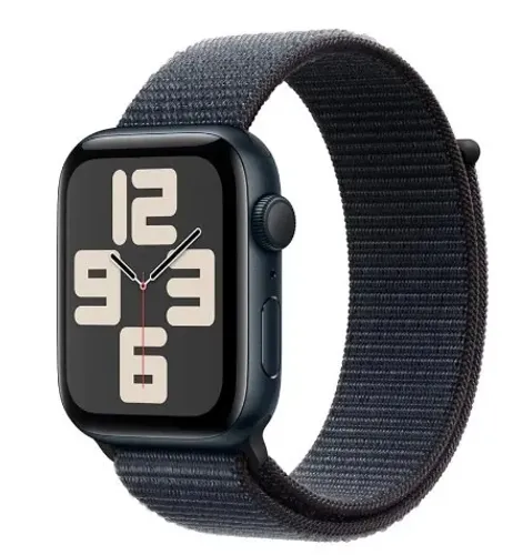 Apple Watch SE 2 - 2ª Geração - 44mm Preto Midnight Sport Loop Lacrado