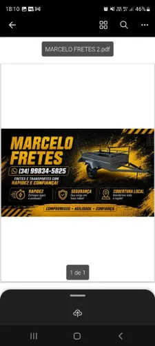  Marcelo Fretes e transportes.
