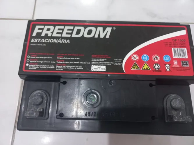Bateria Heliar Freedom DF1000 70ah