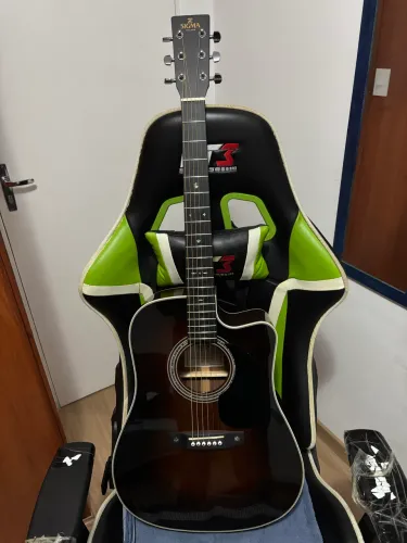 Violão Eletroacústico Sigma Aço