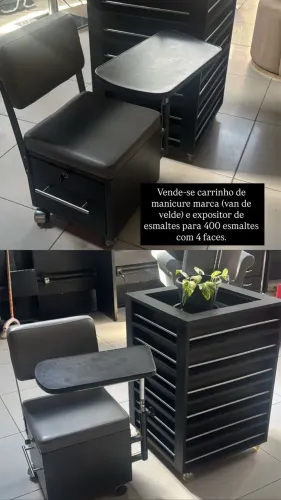Carrinhos de manicure da marca van de velde