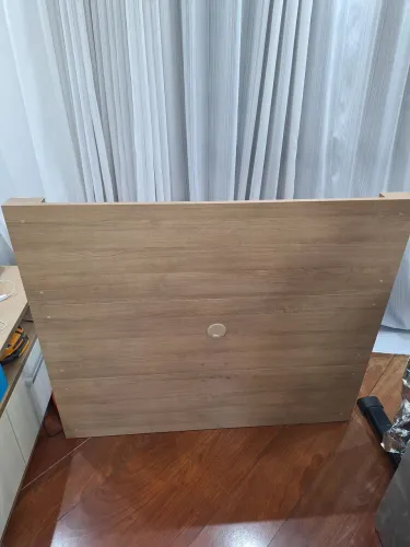 Painel para TV em MDF resistente Amadeirado 1,25 x 1,05 m