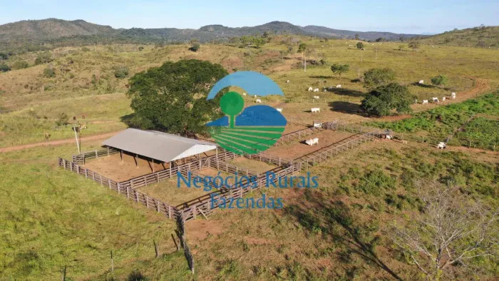 Fazenda 498 Hectares ou 103 Alqueires para criação de gado Campinaçu - GO
