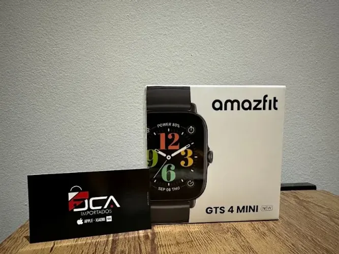 SmartWatch Amazfit Gts 4 Mini New Graphite Black - Novo e Lacrado - Pronta Entrega!!