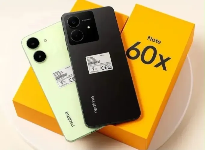 Realme note 60x 4GB 64GB RAM PRETO VERDE LACRADO ENTREGAMOS GRÁTIS