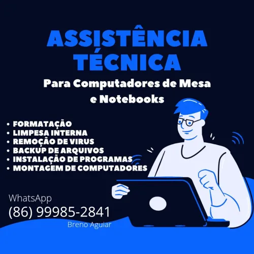 Assistência Técnica de Computadores e notebooks
