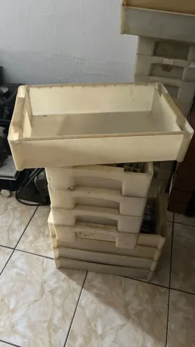 engradado de plastico resistente ideal para empilhamento