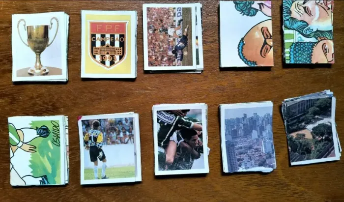 Figurinhas do Álbum Palmeiras 1994