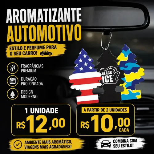 Aromatizante automotivo