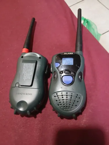 Maxx Action Commando Series Walkie Talkies retro para crianças  obs precisa de bateria <br> 