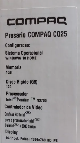 Notebook compaq