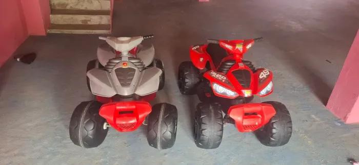 DOIS QUADRICICLO ELÉTRICO INFANTIL 12 VOLTS