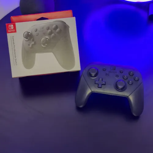 Controle Pro Oficial para Nintendo Switch - Praticamente Novo!