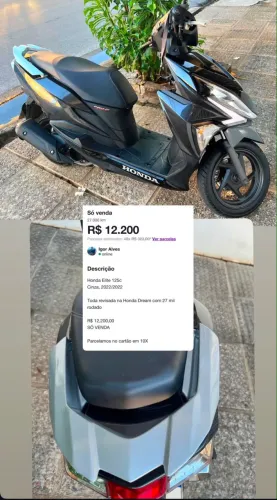 Honda elite 