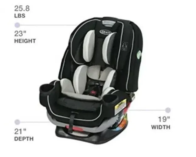 Cadeirinha de carro conversível GRACO 4EVER EXTEND2FIT car seat