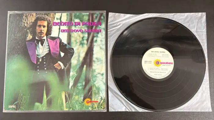 LP Disco Vinil Benito Di Paula Um Novo Samba Copacabana