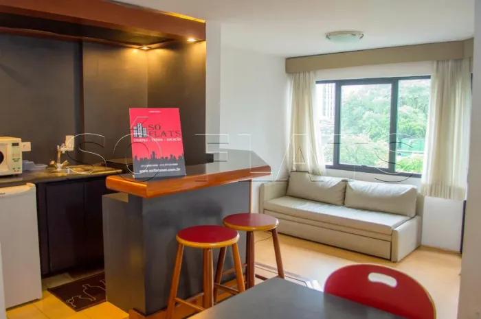 Flat Park Plaza Brooklin 38m² 1 dormitório 1 vaga para locação