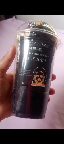Copo da felicidade. Kit maquiagem 