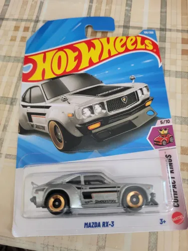 Hot Wheels - Mazda RX-3 - prata