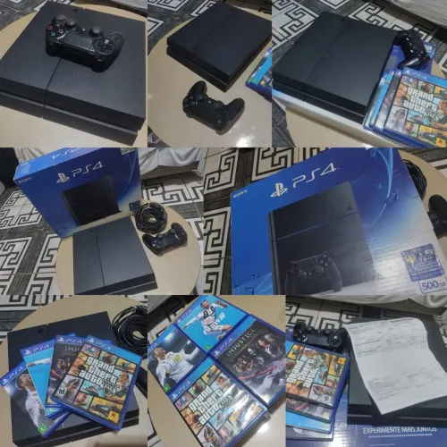 Vendendo PS4 FAT 500GB