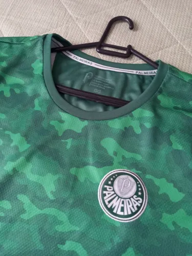 Camisa Palmeiras feminina. Tam gg. Torcida. Camuflada.