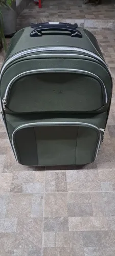 Mala viagem tecido grande