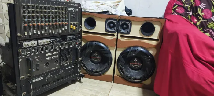 Mesa de som completo 