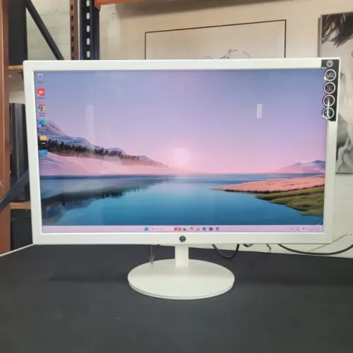 Monitor LED BrazilPC, 23WBR-75, FHD, 75Hz , Branco Widescreen