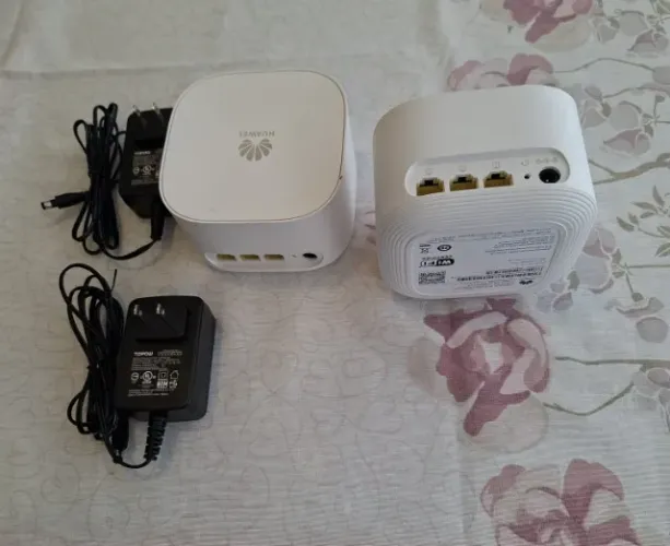 Kit 2 Roteadores Mesh Huawei WA8021V5 Wi-Fi Dual Band