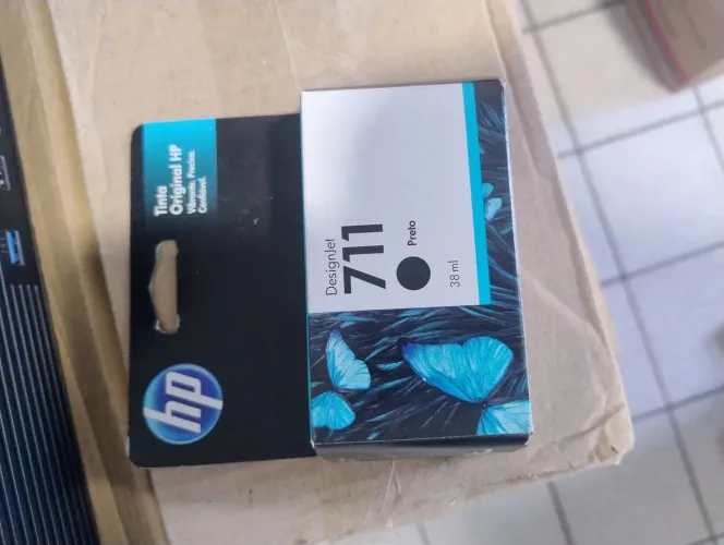Cartucho tinta para Impressora HP 711 preto