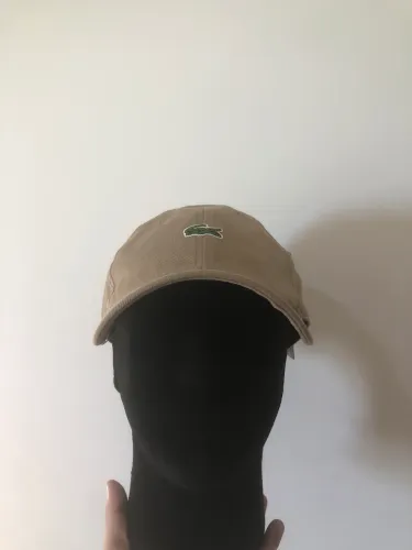 boné lacoste sport cáqui original
