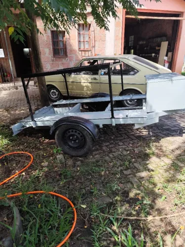 Reboque para kart e moto 
