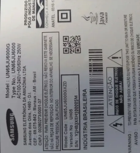 Tv smart Samsung 65