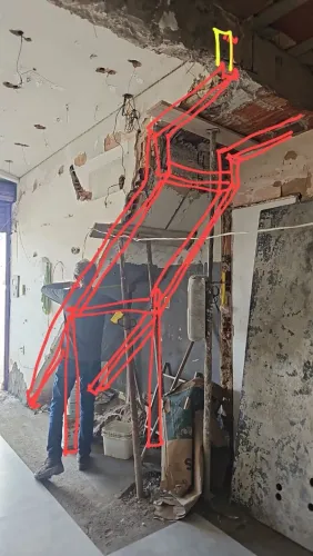 Reforço em estrutura 