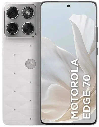 Motorola Edge 70 512GB 24GB RAM 5G Cloud Dancer com Crystals Swarovski Ultrafino IP69 Novo