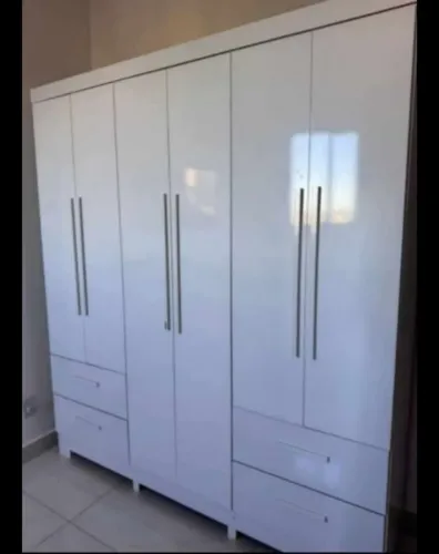 Guarda roupa casal novo 6 portas com gavetas - top de linha 