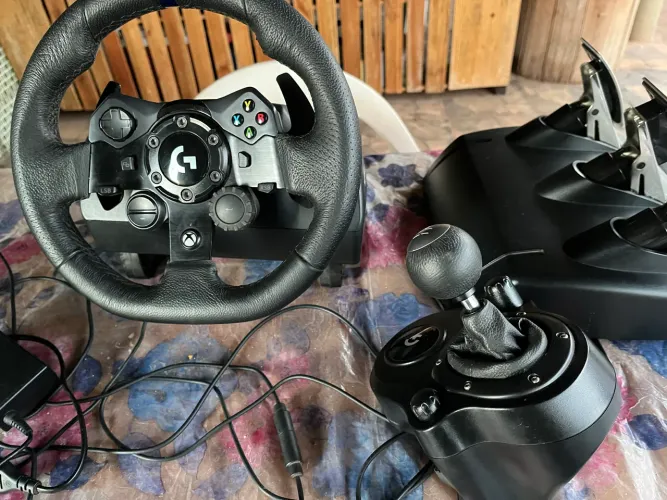 Volante G923 + Câmbio