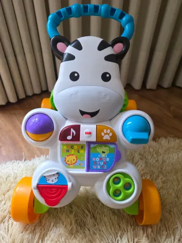 Andador Zebrinha Fisher Price 