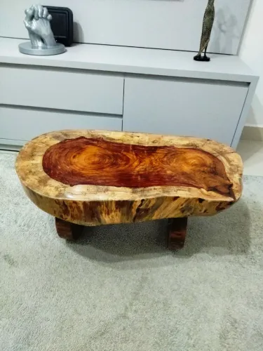 Mesa de centro madeira maciça
