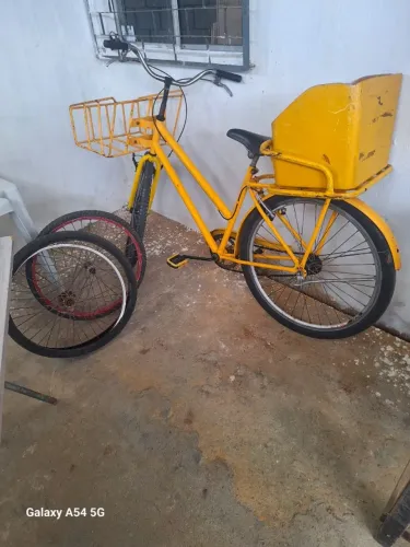 BICICLETA DE CORREIO MODELO HISTORICO PARA TROCAR POR ARO 29 COM MARCHAS BOM ESTADO
