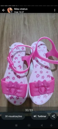 Sandália infantil n 32/33