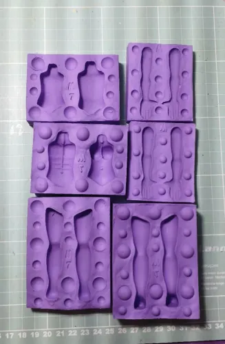Molde de silicone para biscuit madamo m7