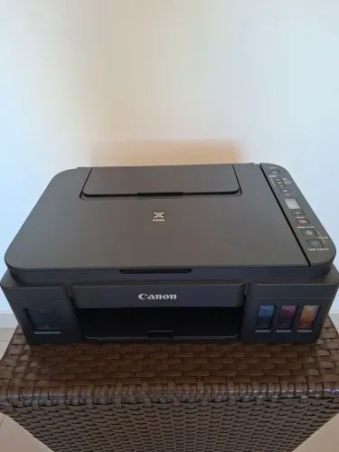 Impressora Canon, sistema de tinta original G3110 Multi Wi-Fi, cor preta