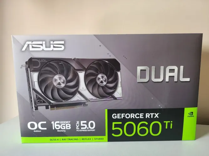 RTX5060TI 16GB ASUS DUAL OC Edition