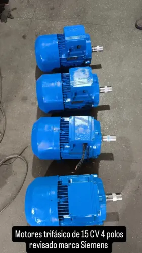 Vendo motores Siemens 15 CV 4 polos trifásico 