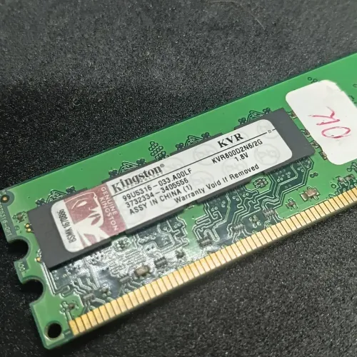 Memória RAM DDR2 2GB Kingston 800MHz (KVR800D2N6/2G)