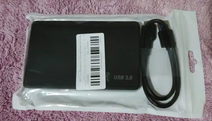 HD externo de 1TB USB 3.0 tipo case.